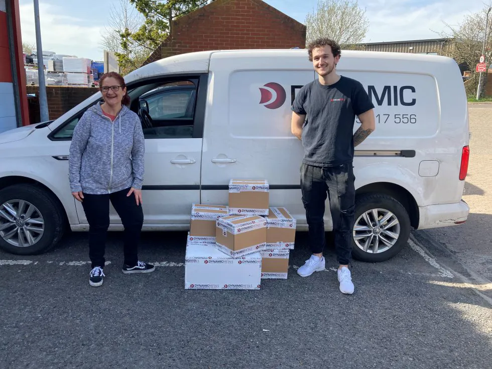 Dynamic metals food donation van